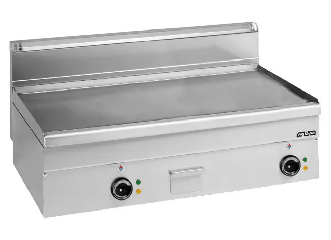 Vente de plaque à snacker lisse chrome pour professionnel à Talence