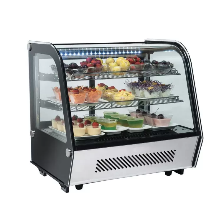 Vente de vitrine réfrigérée de comptoir panoramique pour professionnel à Bordeaux 