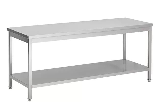 Vente de plan de travail avec étagère en inox pour professionnel à Bordeaux