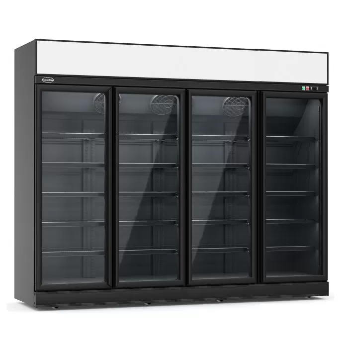 Vente de vitrine réfrigérée murale 4 portes pour professionnel à Bordeaux