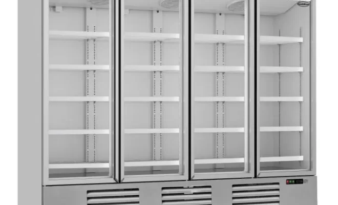 Vitrine réfrigérée murale de supermarché pour professionnel à Bordeaux