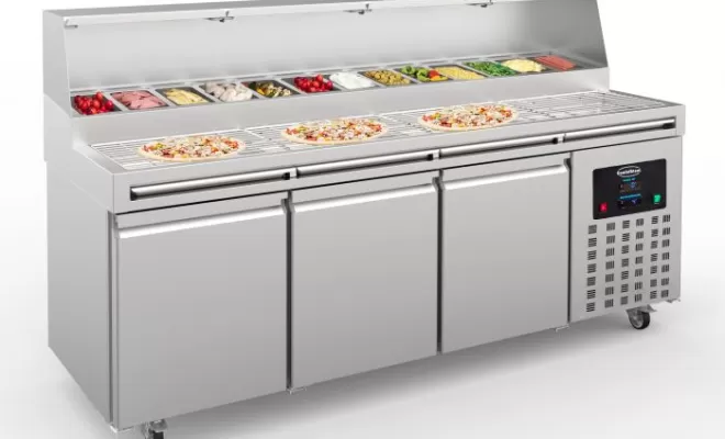 Table à pizza réfrigérée professionnel à Bordeaux
