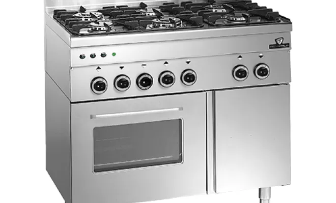 Vente de cuisinière à gaz sur four électrique pour professionnel à Bordeaux