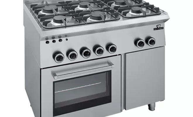 Vente de cuisinière à gaz sur four électrique pour professionnel à Bordeaux