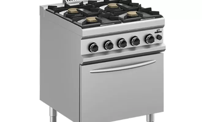 Vente de cuisinière à gaz sur four électrique pour professionnel à Bordeaux